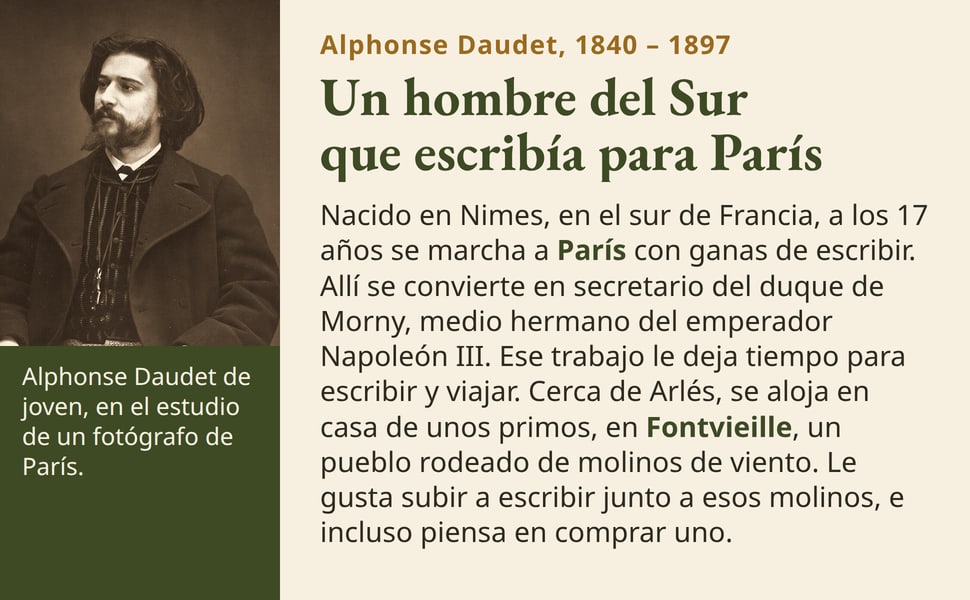 Un hombre del Sur que escribía para París. Nacido en Nimes, en el sur de Francia, a los 17 años se marcha a París con ganas de escribir. Allí se convierte en secretario del duque de Morny, medio hermano del emperador…