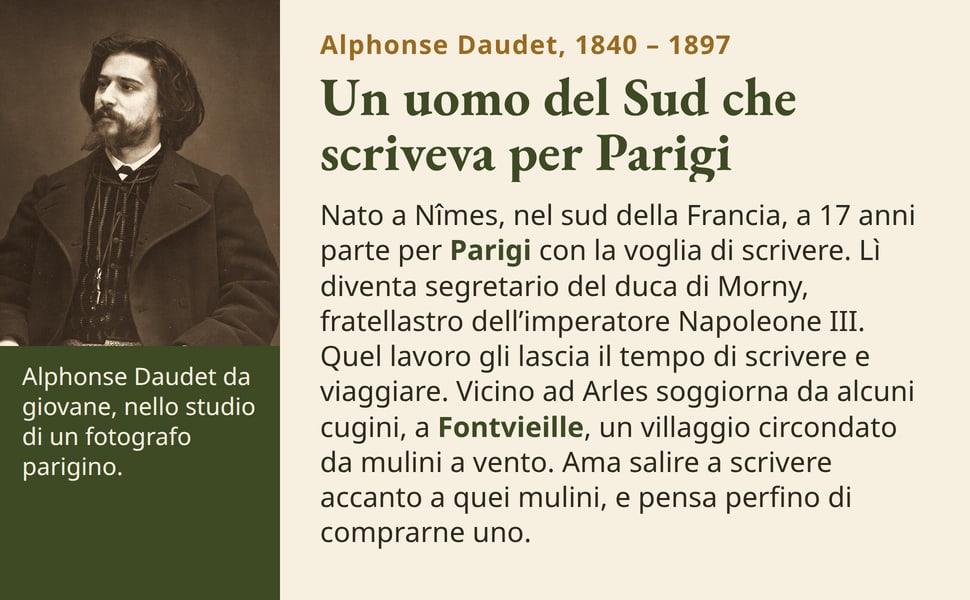 Un uomo del Sud che scriveva per Parigi. Nato a Nîmes, nel sud della Francia, a 17 anni parte per Parigi con la voglia di scrivere. Lì diventa segretario del duca di Morny, fratellastro dell’imperatore Napoleone III.…