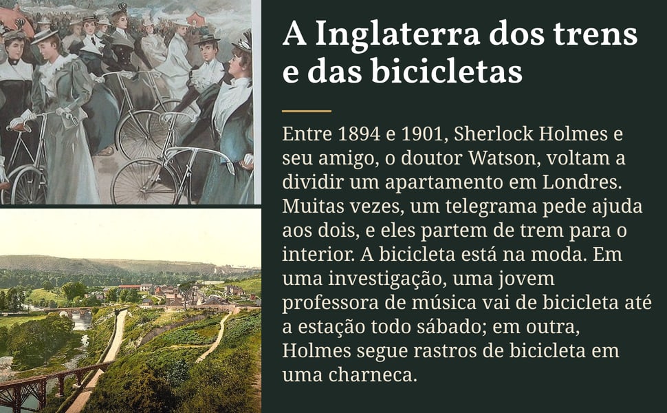 A Inglaterra dos trens e das bicicletas. Entre 1894 e 1901, Sherlock Holmes e seu amigo, o doutor Watson, voltam a dividir um apartamento em Londres. Muitas vezes, um telegrama pede ajuda aos dois, e eles partem de…