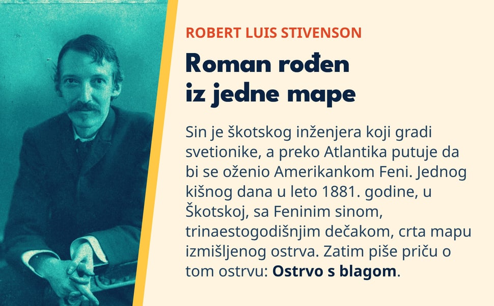 Roman rođen iz jedne mape. Sin je škotskog inženjera koji gradi svetionike, a preko Atlantika putuje da bi se oženio Amerikankom Feni. Jednog kišnog dana u leto 1881. godine, u Škotskoj, sa Feninim sinom…