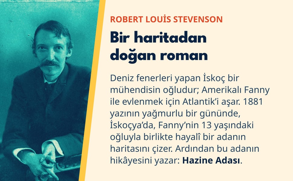 Bir haritadan doğan roman. Deniz fenerleri yapan İskoç bir mühendisin oğludur; Amerikalı Fanny ile evlenmek için Atlantik’i aşar. 1881 yazının yağmurlu bir gününde, İskoçya’da, Fanny’nin 13 yaşındaki oğluyla birlikte…