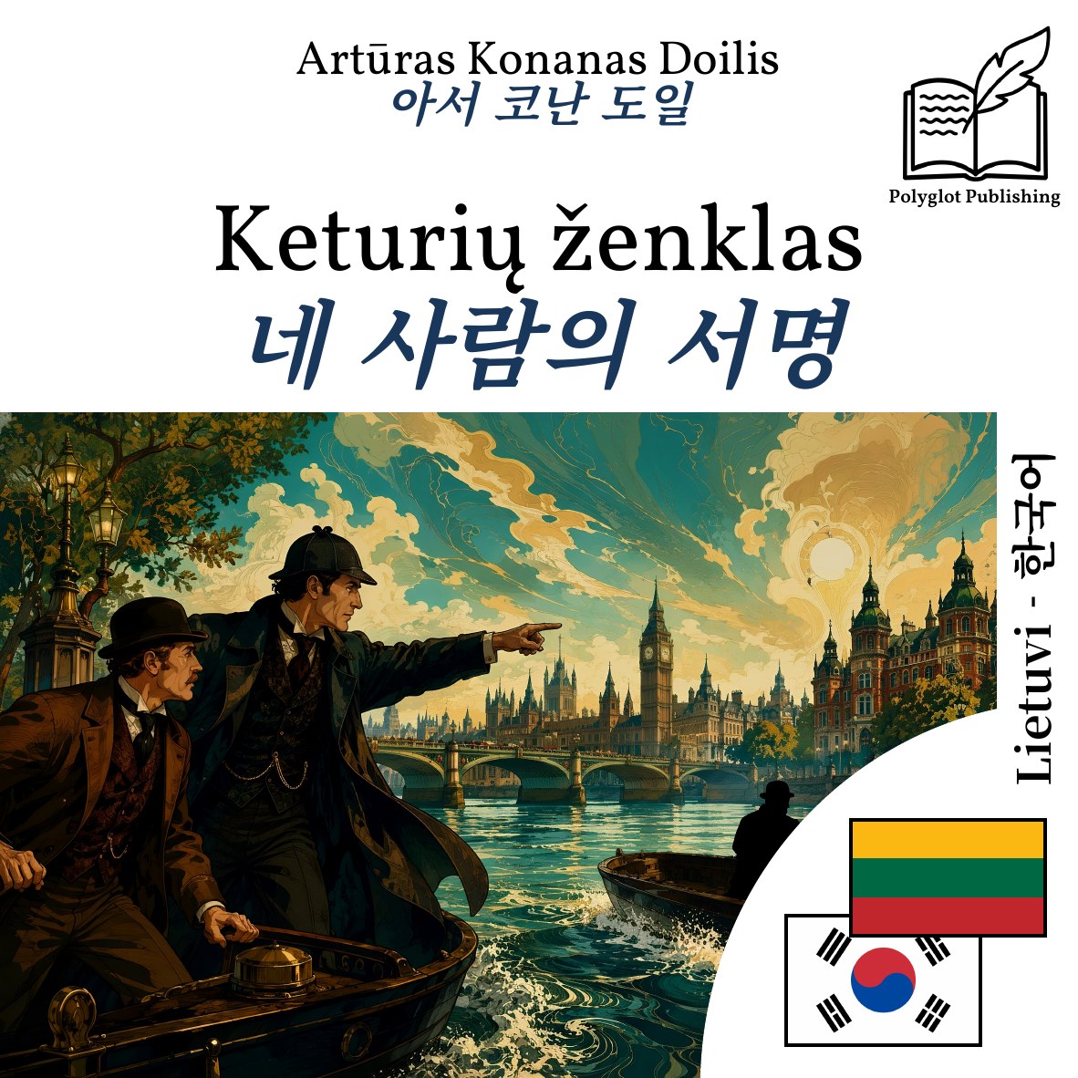 네 사람의 서명