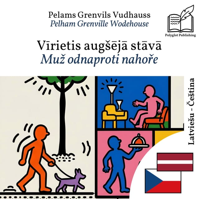 Muž odnaproti nahoře