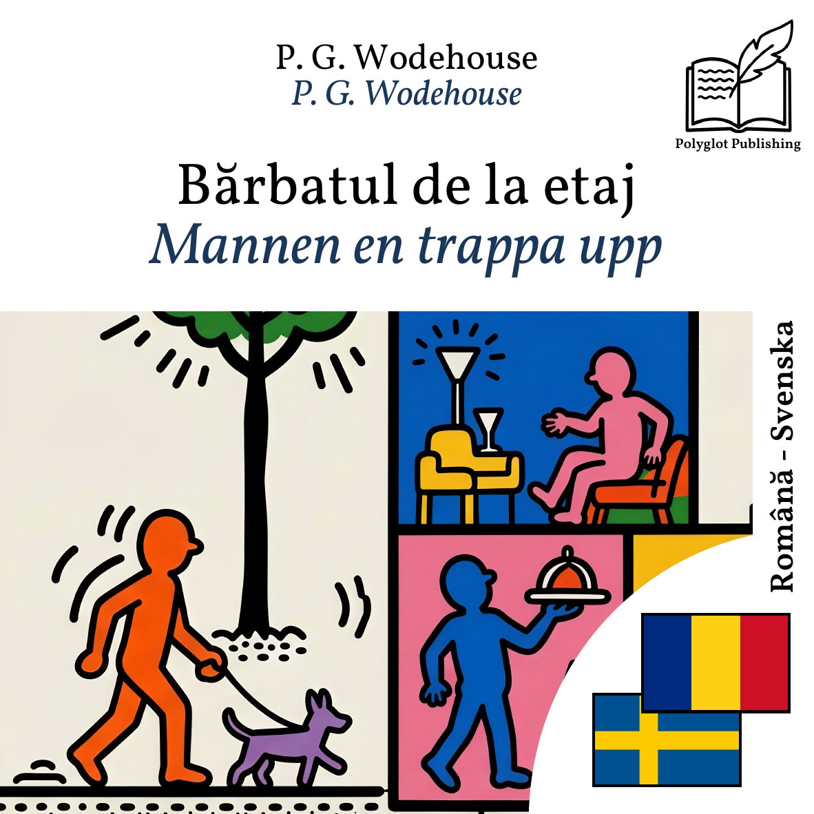 Mannen en trappa upp