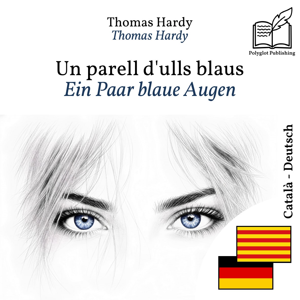 Ein Paar blaue Augen