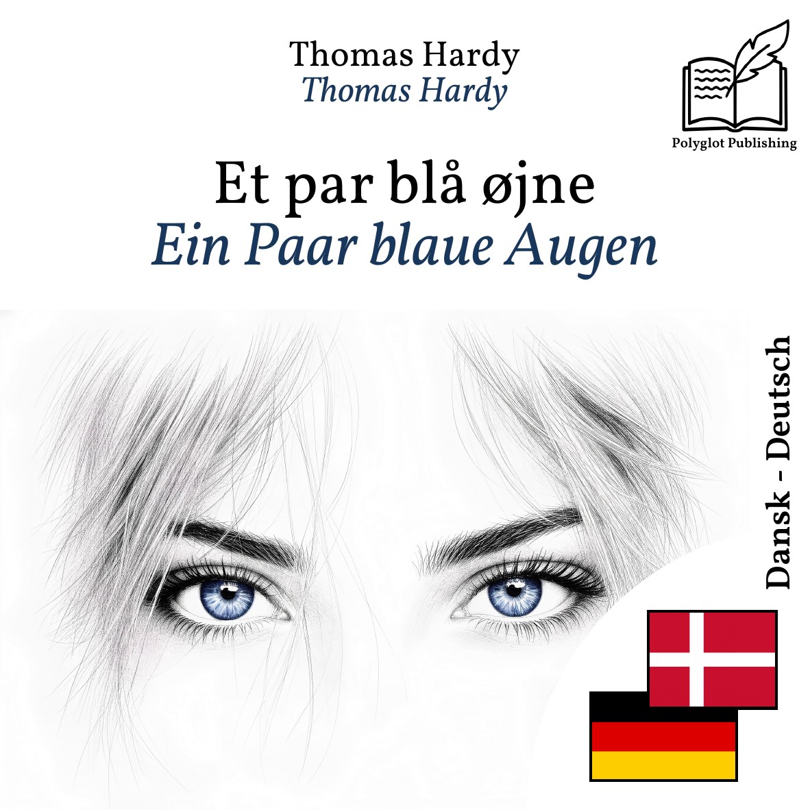Ein Paar blaue Augen