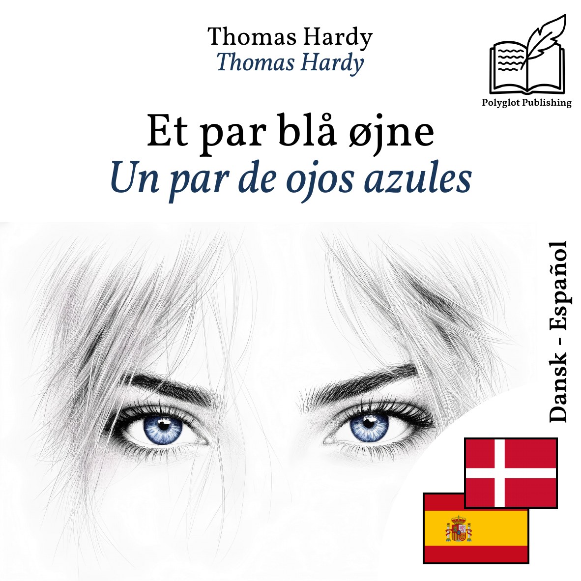Un par de ojos azules