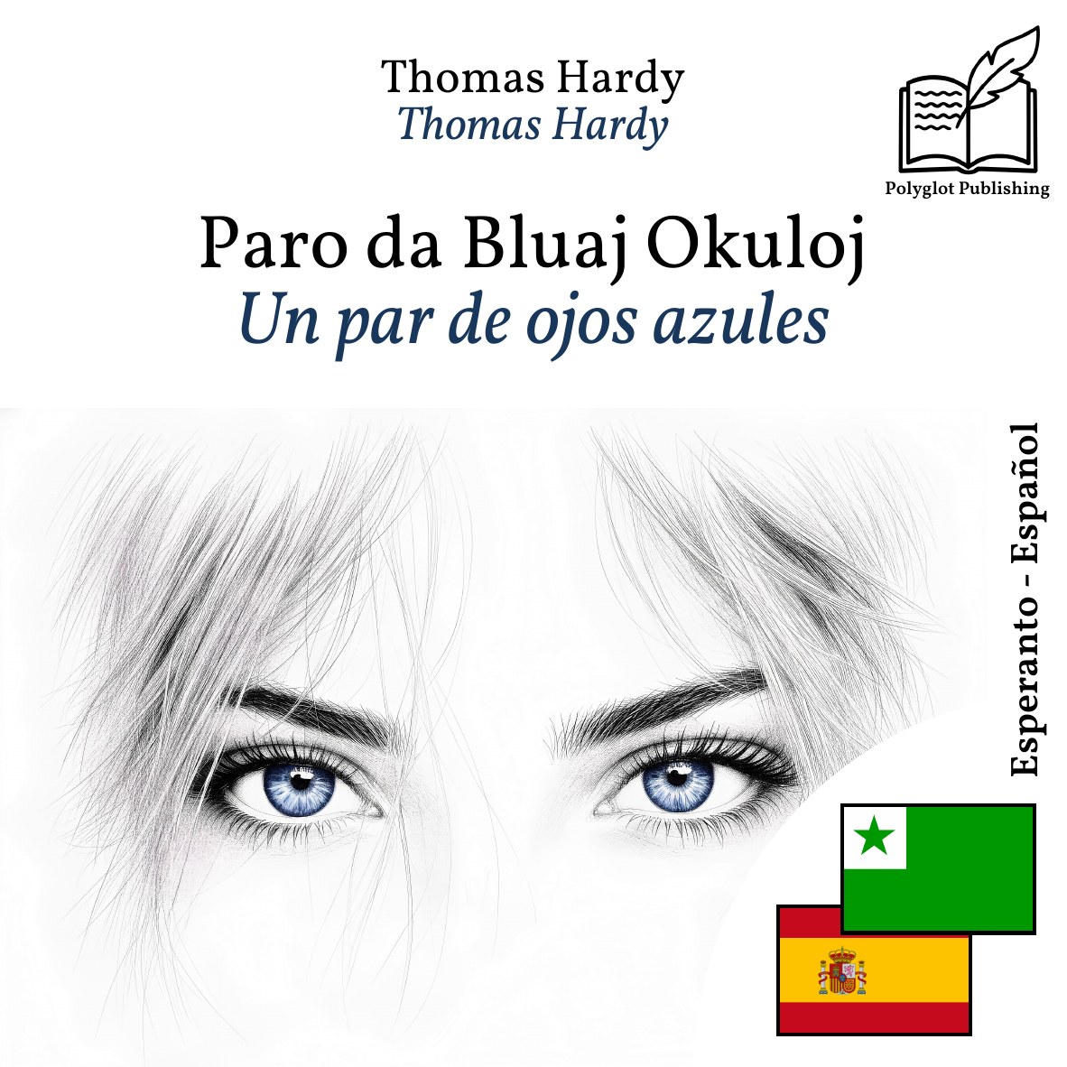 Un par de ojos azules