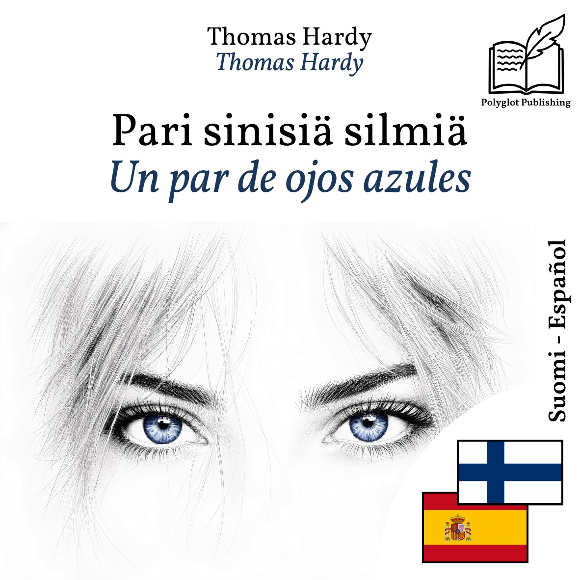 Un par de ojos azules