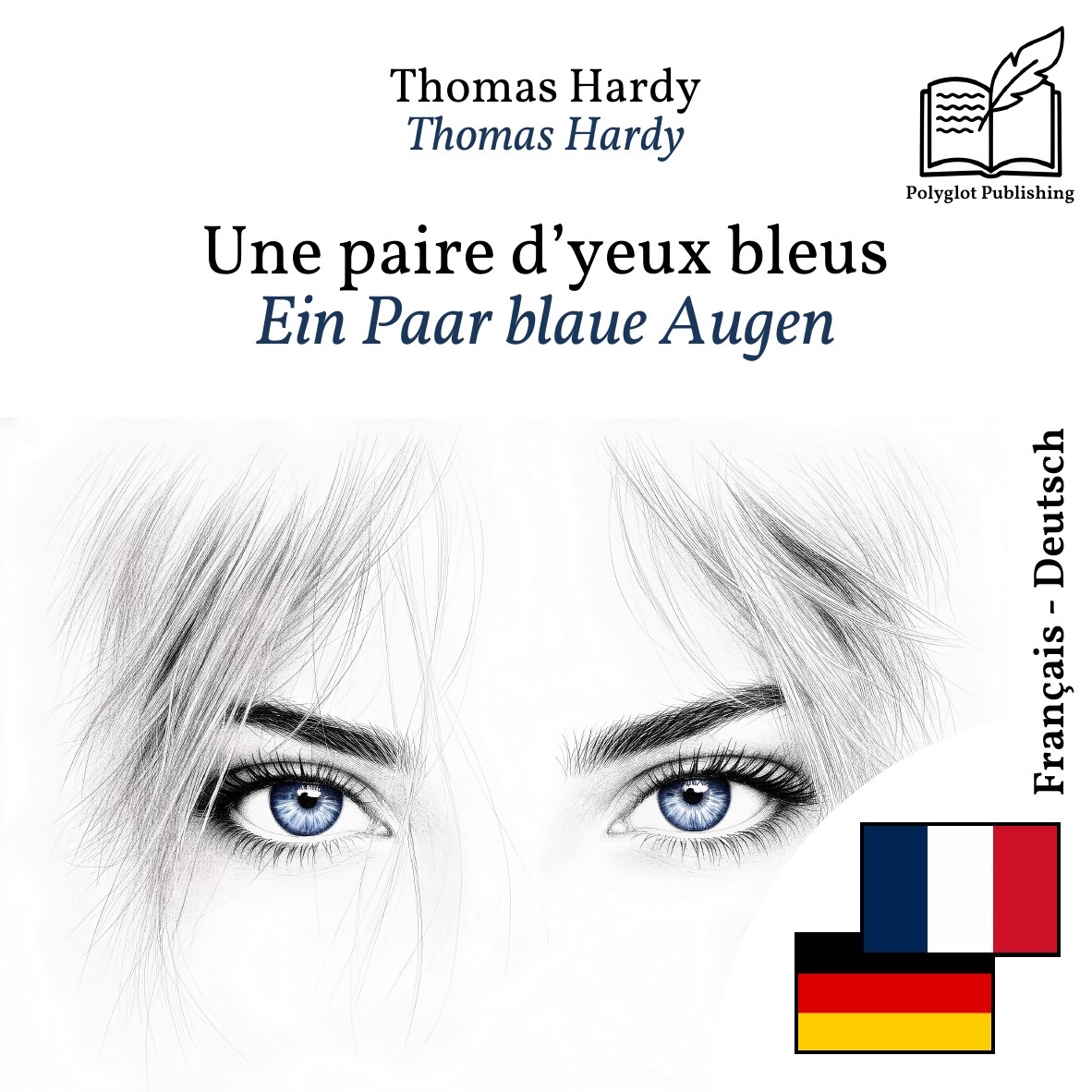 Ein Paar blaue Augen