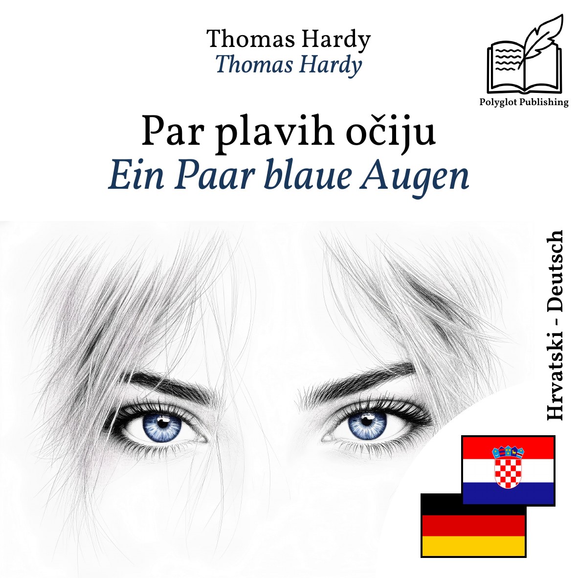 Ein Paar blaue Augen