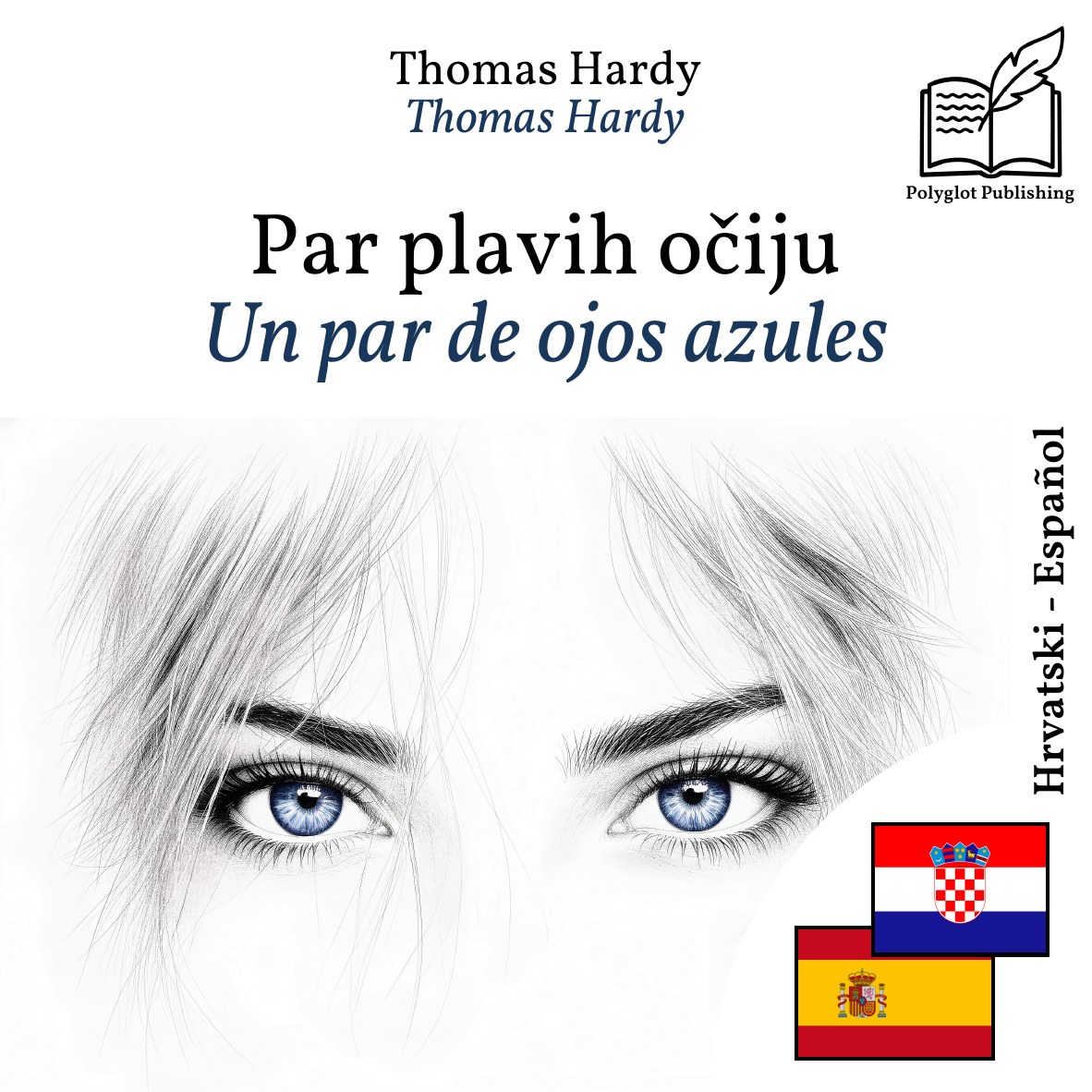 Un par de ojos azules