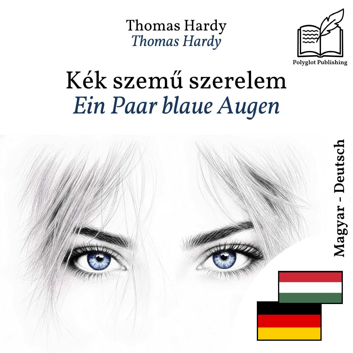 Ein Paar blaue Augen