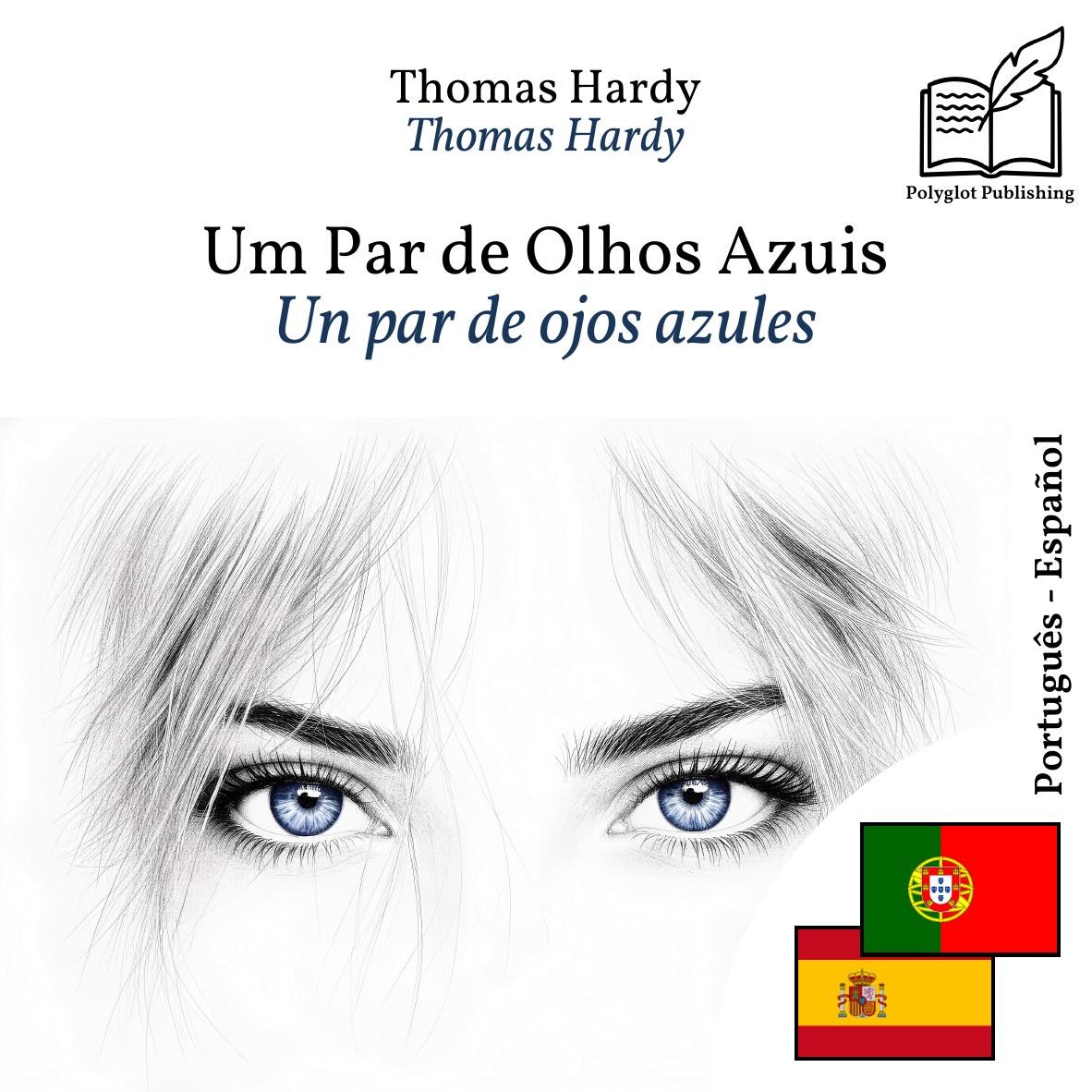 Un par de ojos azules