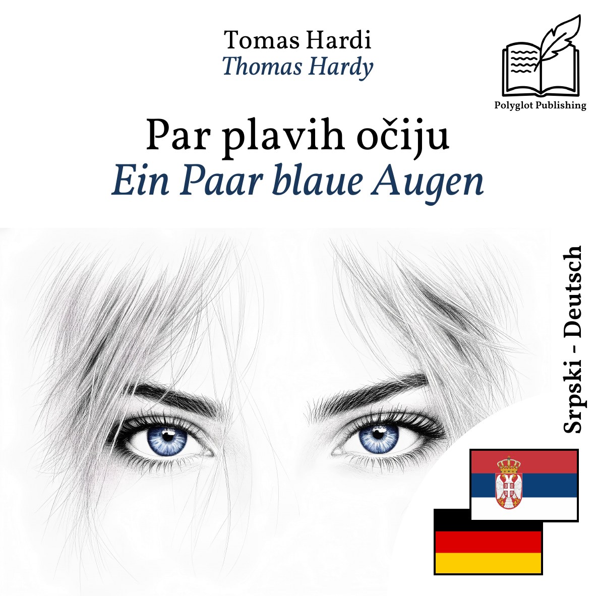 Ein Paar blaue Augen