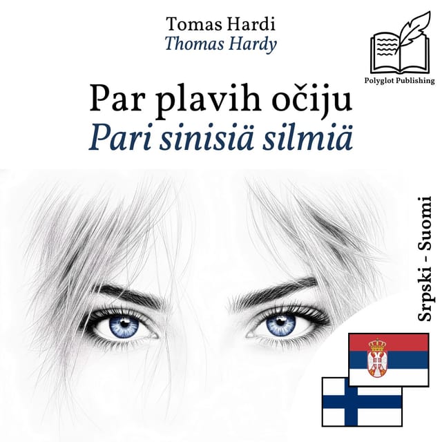 Pari sinisiä silmiä