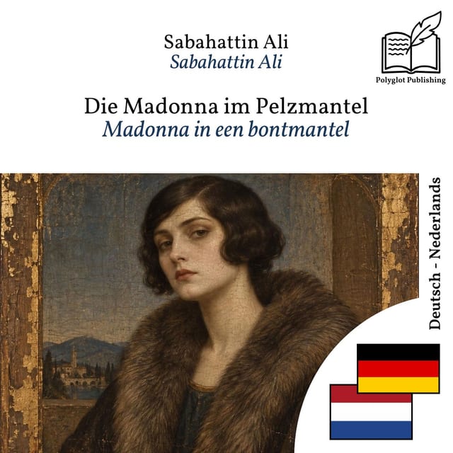 Madonna in een bontmantel