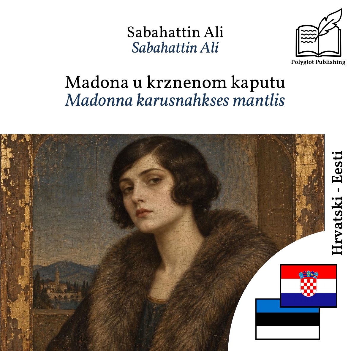 Madonna karusnahkses mantlis
