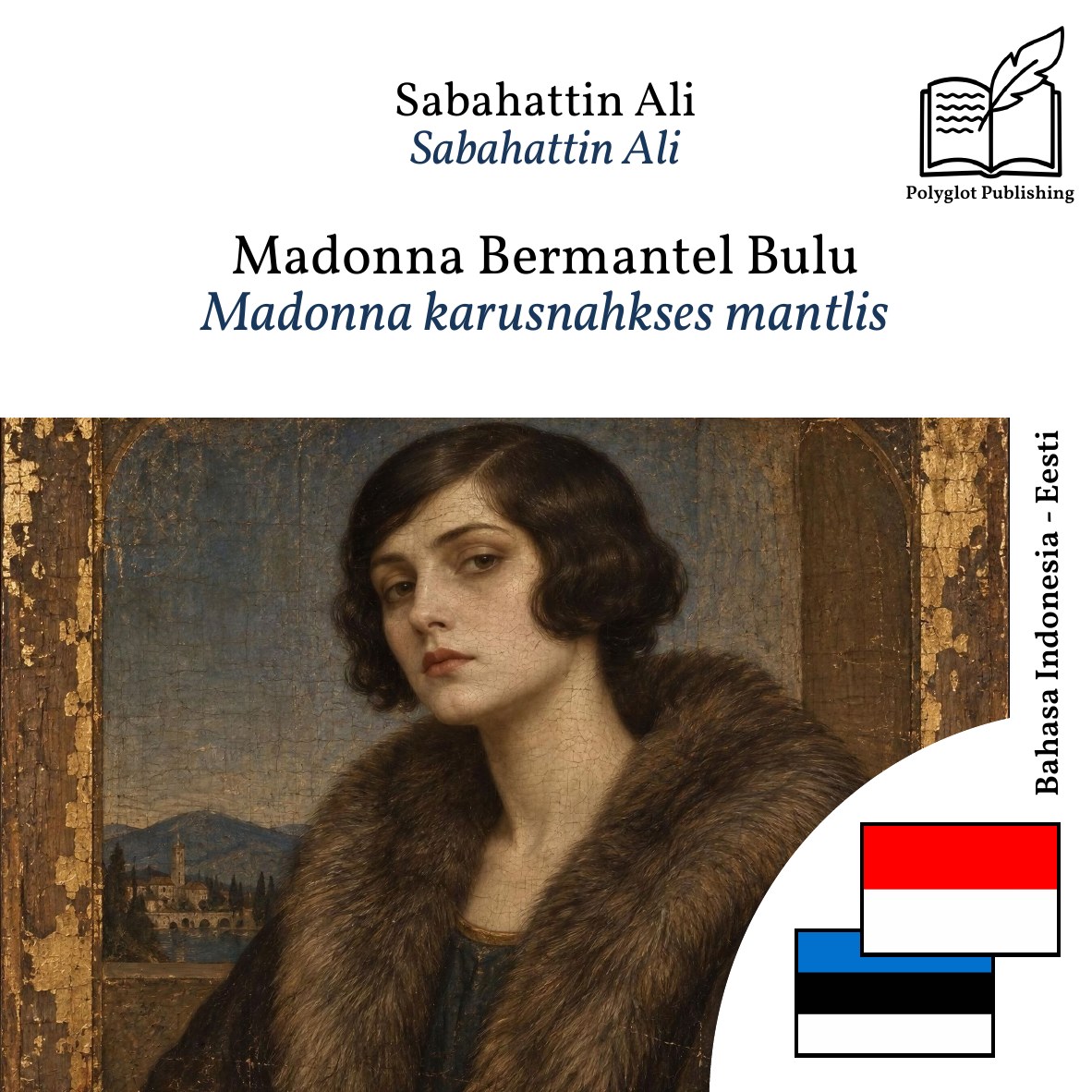 Madonna karusnahkses mantlis