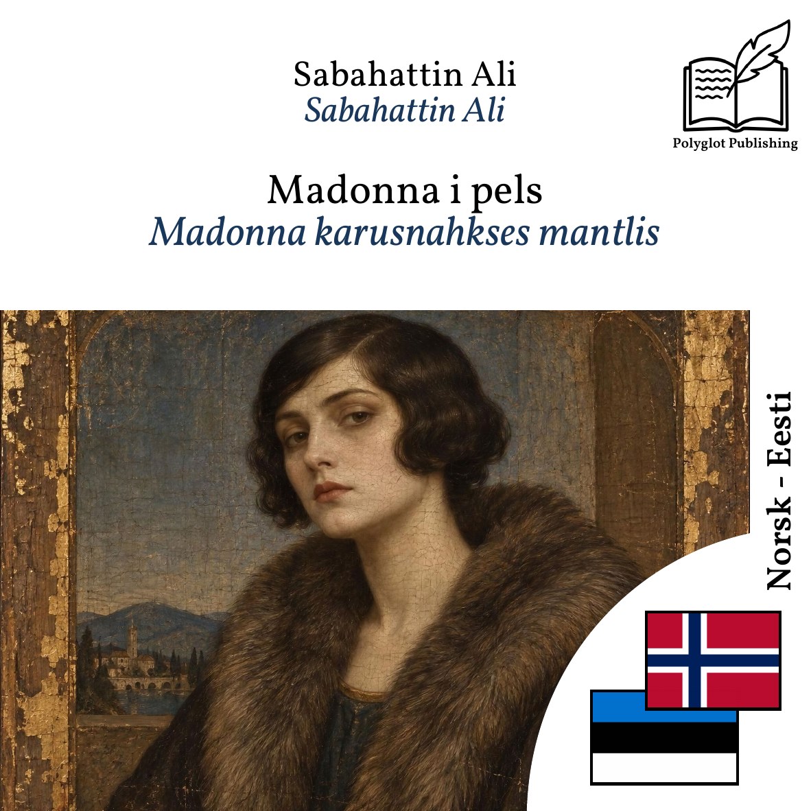 Madonna karusnahkses mantlis