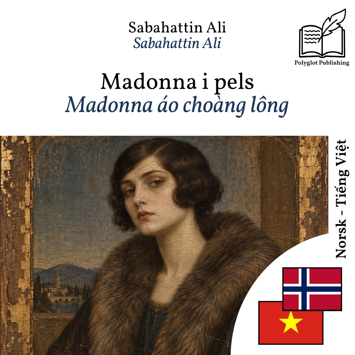 Madonna áo choàng lông