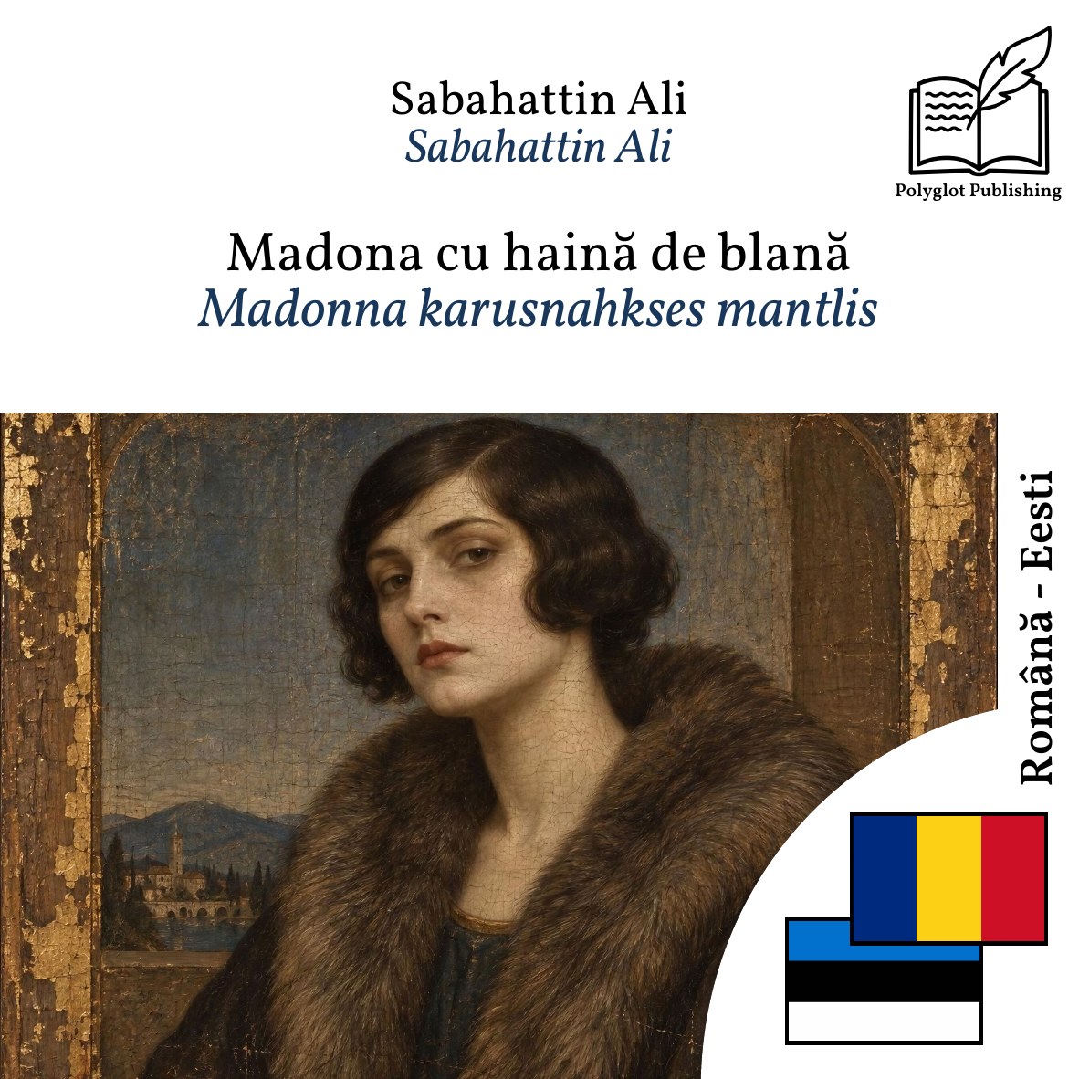 Madonna karusnahkses mantlis