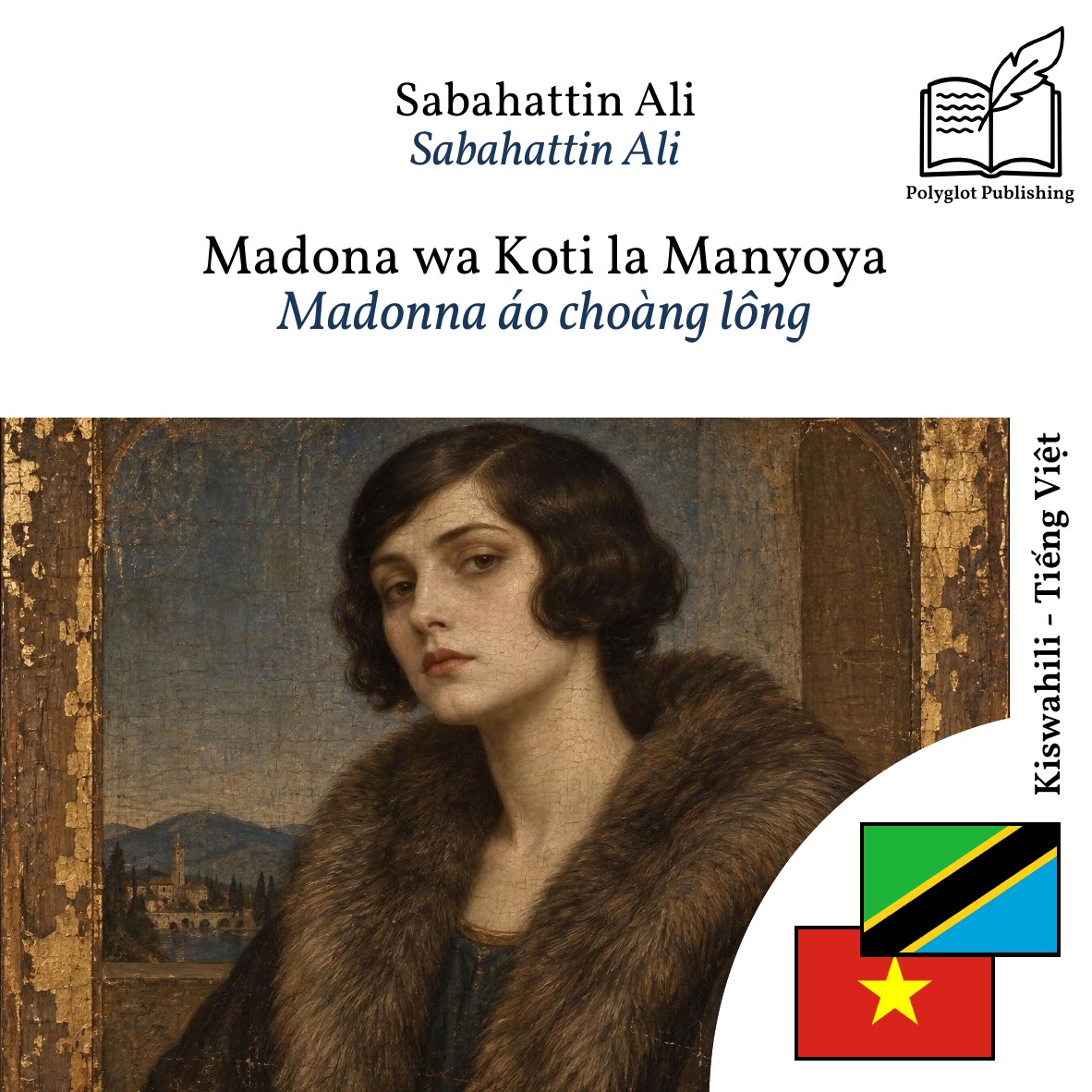 Madonna áo choàng lông