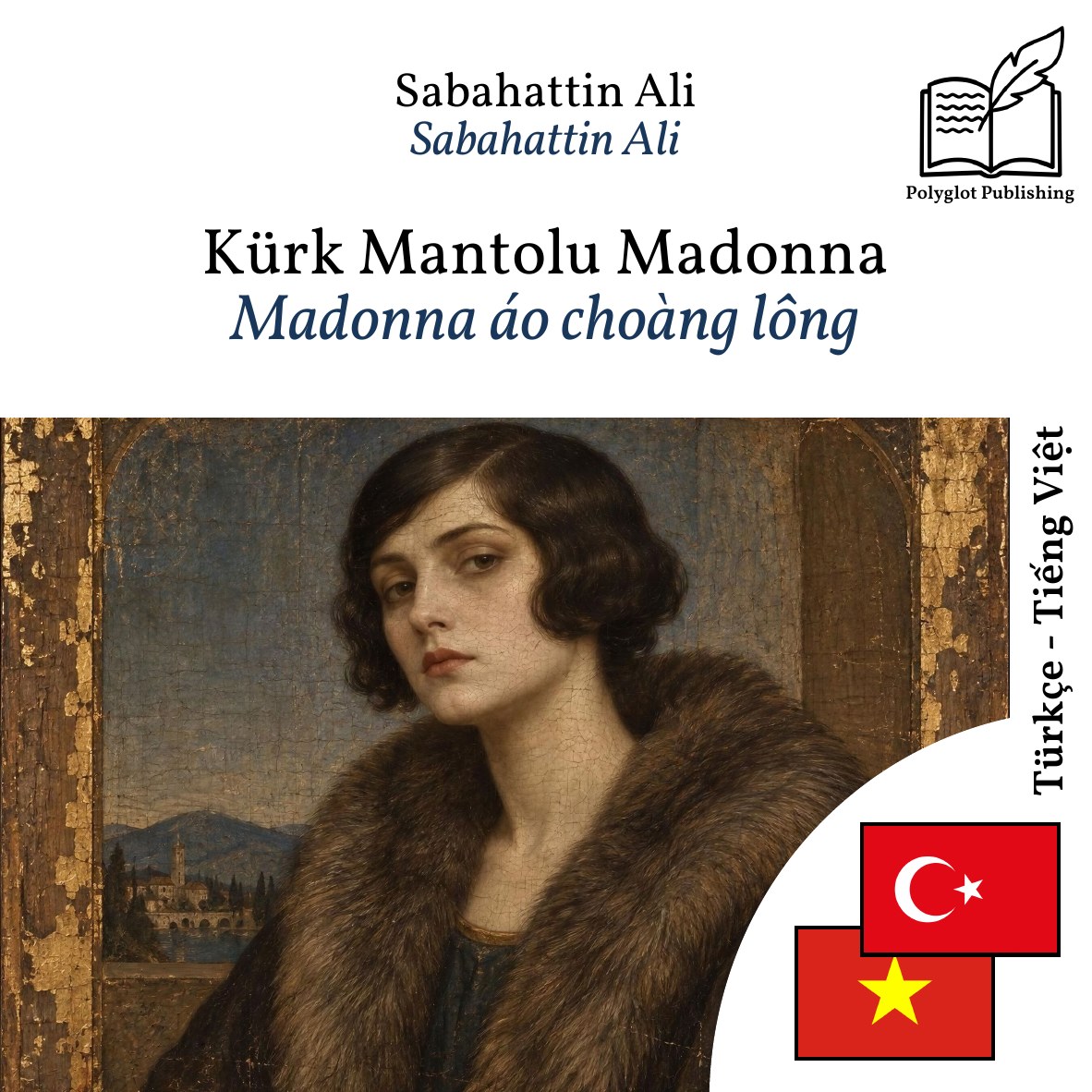 Madonna áo choàng lông