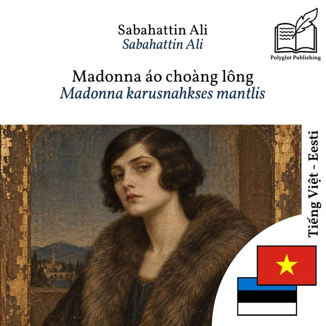 Madonna karusnahkses mantlis