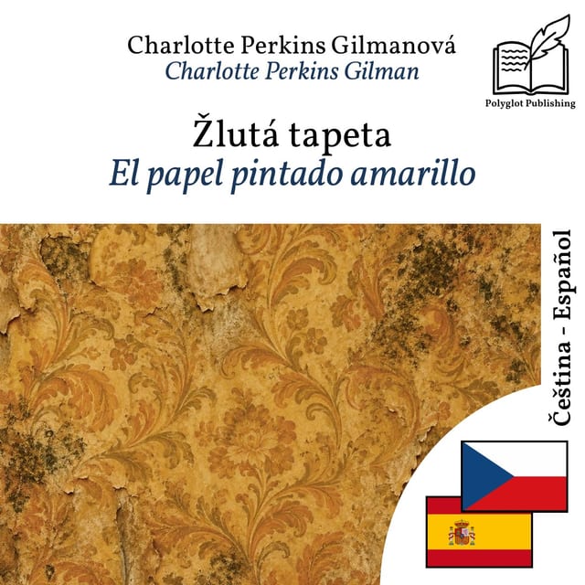 El papel pintado amarillo