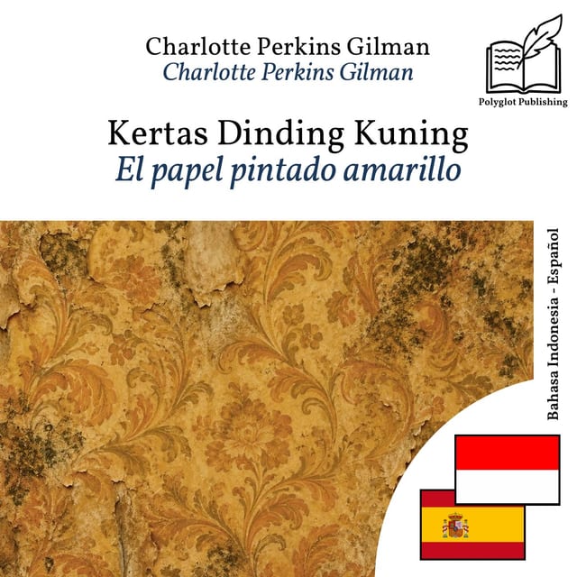 El papel pintado amarillo