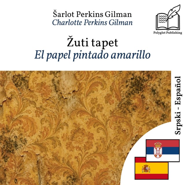 El papel pintado amarillo