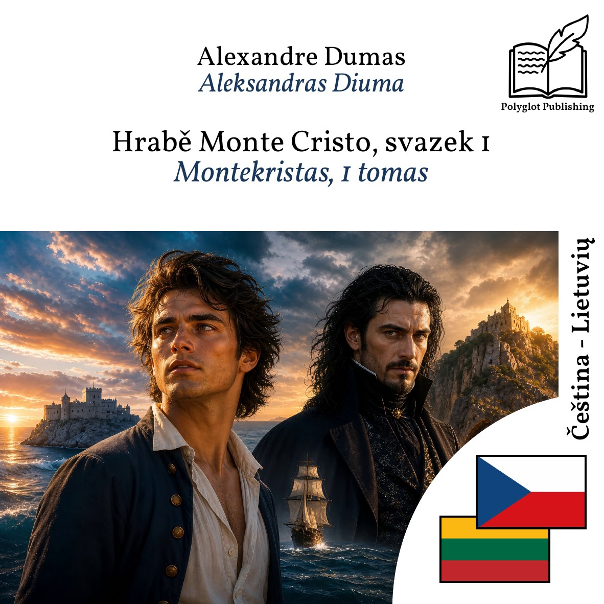 Montekristas, 1 tomas