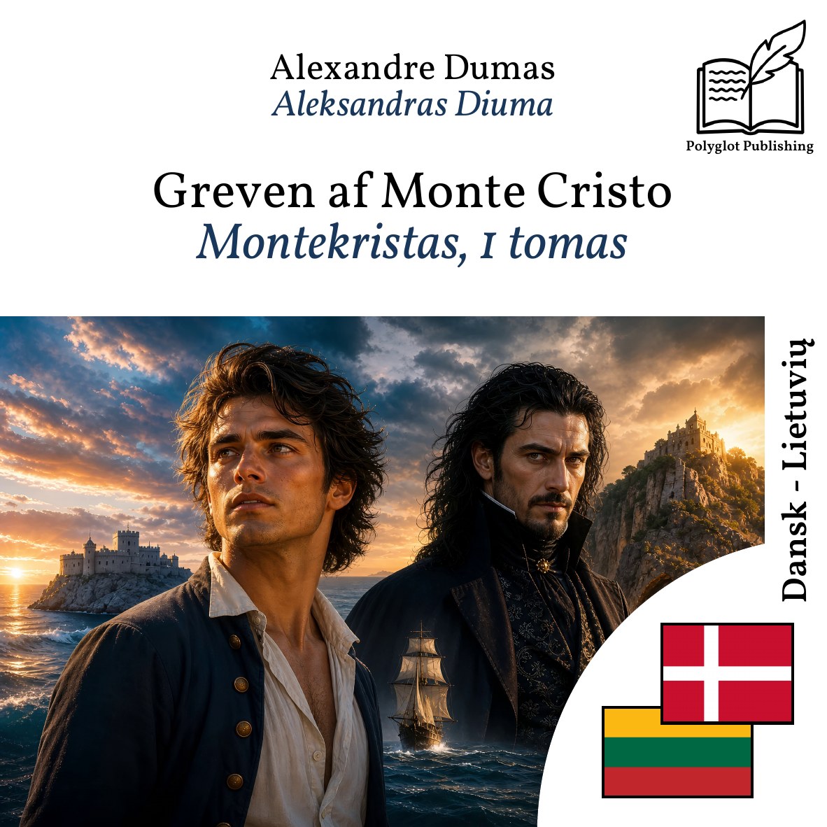 Montekristas, 1 tomas