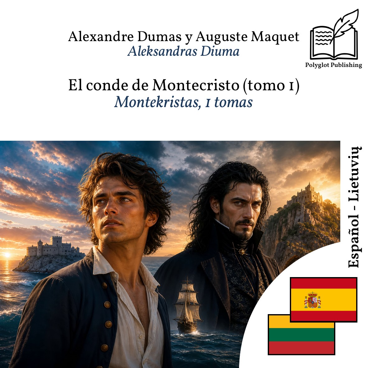 Montekristas, 1 tomas