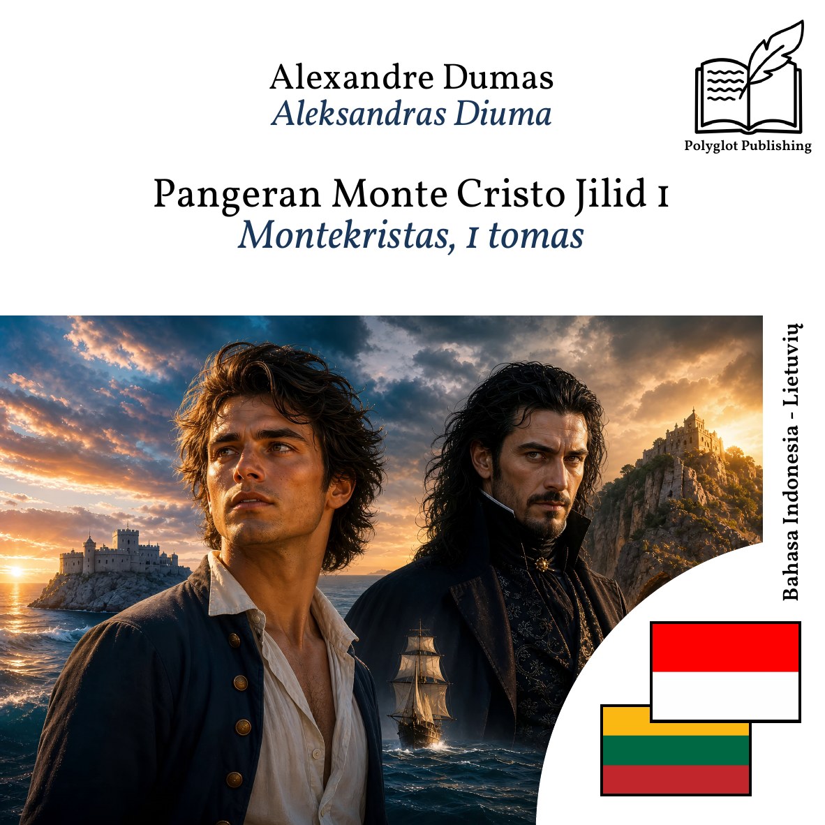 Montekristas, 1 tomas