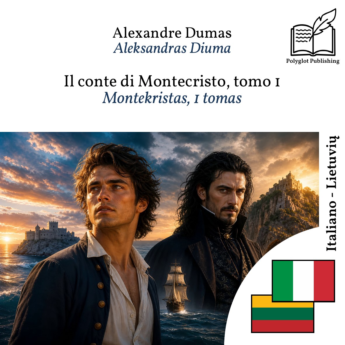 Montekristas, 1 tomas