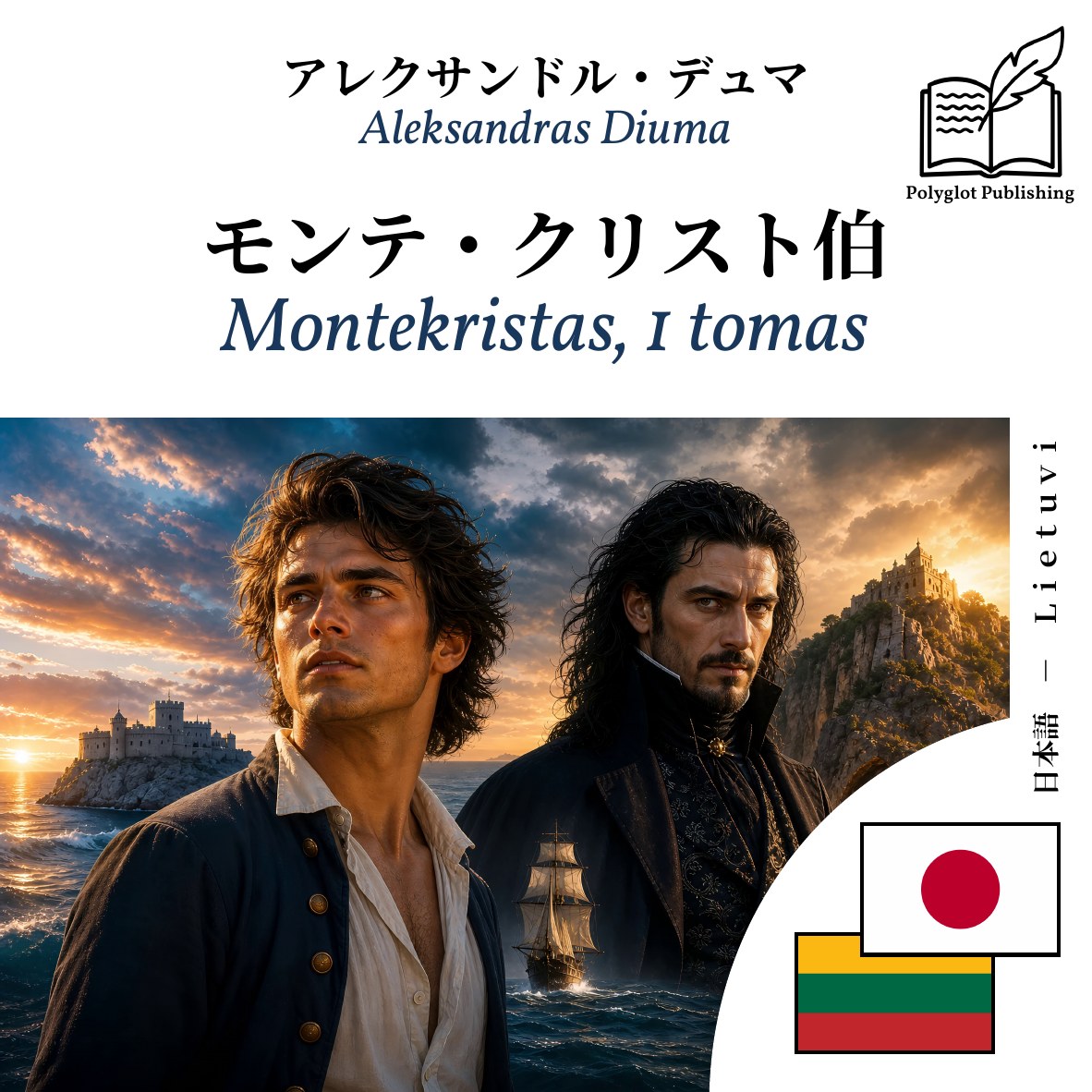Montekristas, 1 tomas