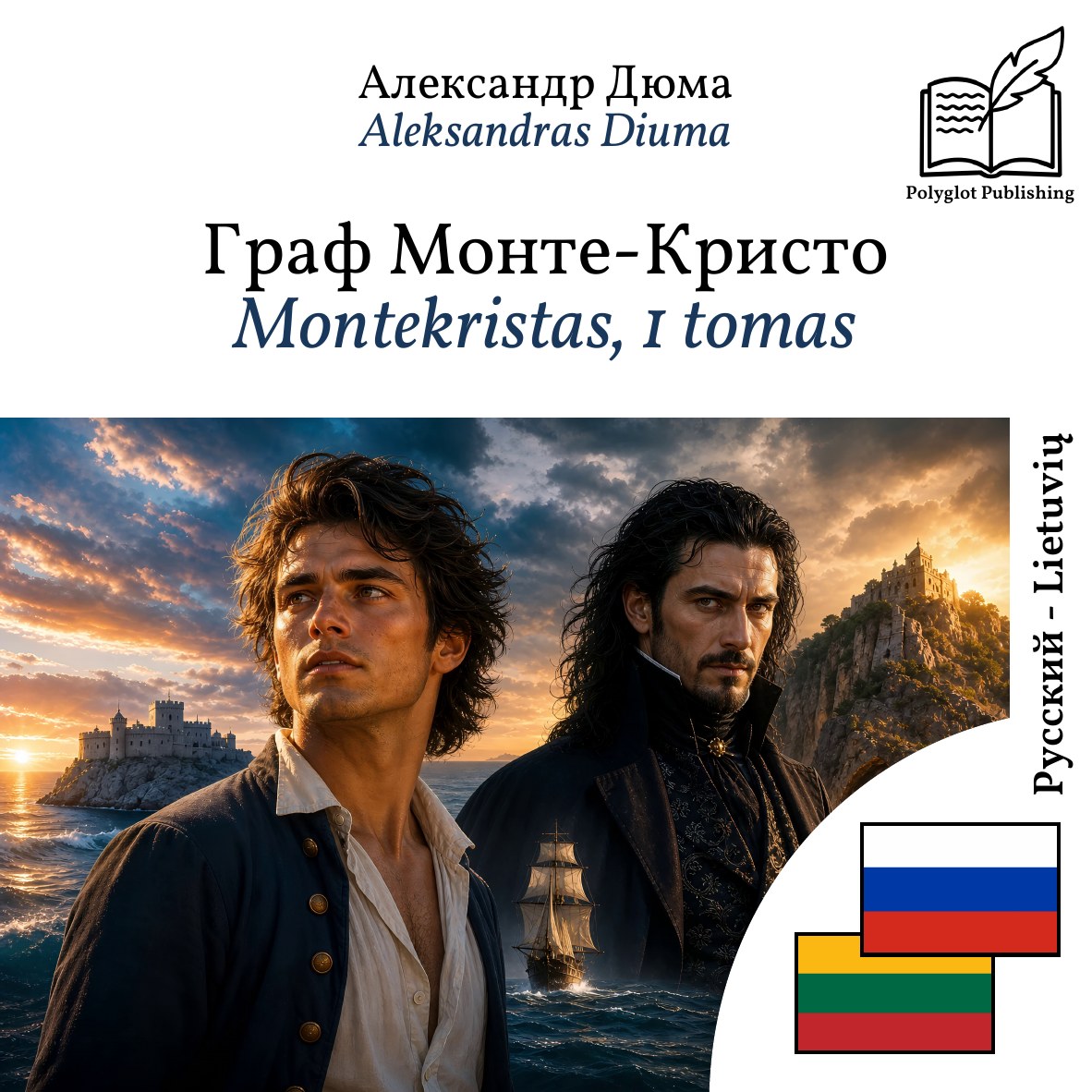 Montekristas, 1 tomas