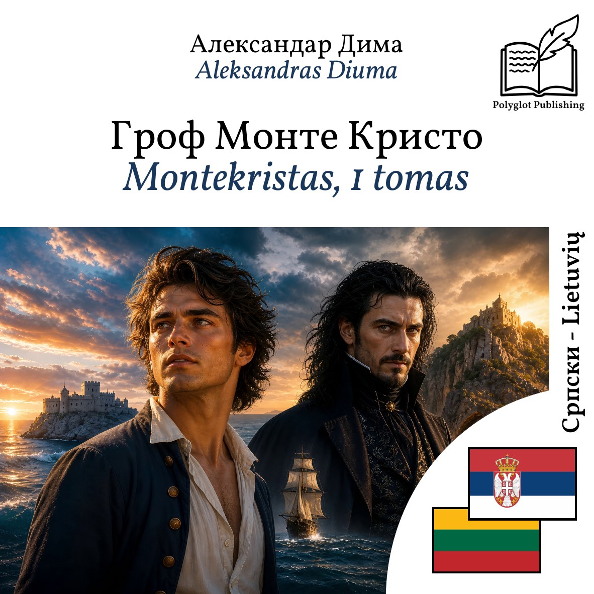 Montekristas, 1 tomas